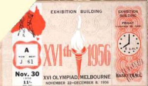 1956年第十六届奥运会门票（2）
