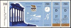 1960年第十七届奥运会门票（1）