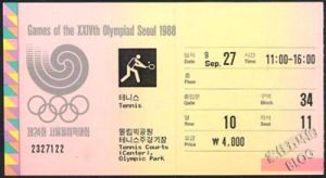 1988年第二十四届奥运会门票（1）