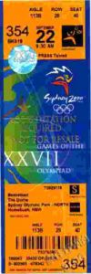2000年第二十七届奥运会门票（1）