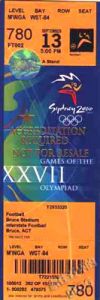 2000年第二十七届奥运会门票（2）