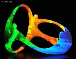 里约奥运会会徽3D立体图