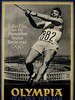 1936年奥运官方电影《奥林匹亚》海报
