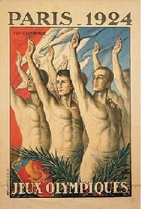 1924年巴黎奥运会海报