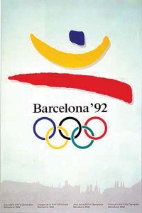 1992年巴塞罗那奥运会海报