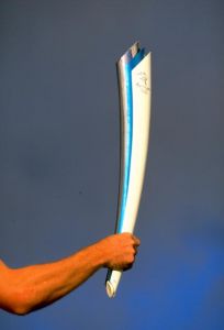 悉尼奥运会火炬实物图（图片来源：Getty Images）