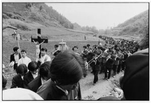 朝圣的人们 陕西 中国1992