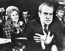 水门丑闻曝光后的尼克松接受采访
