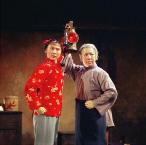 现代京剧《红灯记》 拍摄时间：1974 