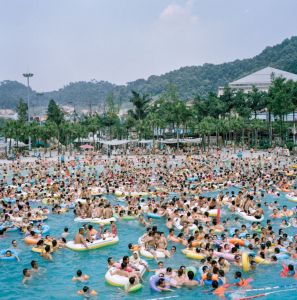 重庆一座加勒比主题水上乐园。