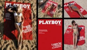 Playboy杂志的宣传活动