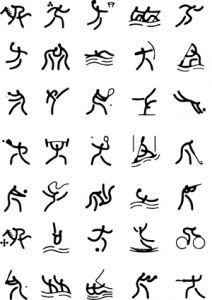 北京奥运会运动项目图标
