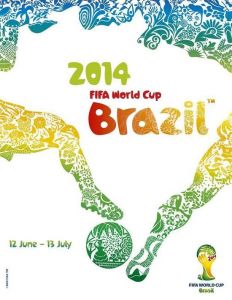 2014巴西世界杯官方海报