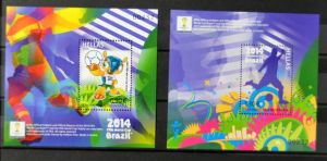 希腊发行的世界杯邮票