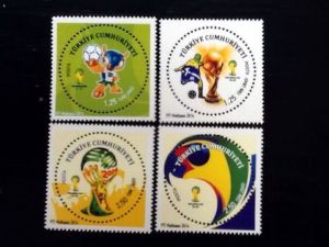 土耳其发行的世界杯邮票