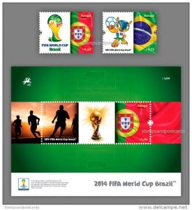 葡萄牙发行的世界杯邮票