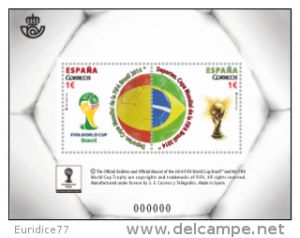 西班牙发行的世界杯邮票
