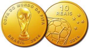 巴西发行世界杯金币