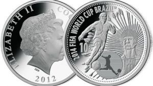 库克群岛发行的世界杯纪念币