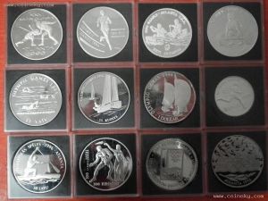 1996年亚特兰大奥运会世界各国纪念币