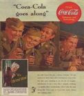 可口可乐 二战时期海报