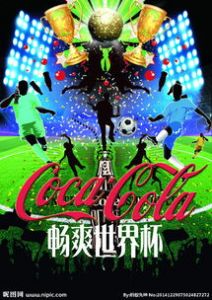 可口可乐巴西世界杯海报