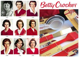 贝蒂出现在1921年沃什伯恩·克罗斯比公司，为金牌面粉推出的保销活动之后。那次动中，消费者提出了一个有关烘烧的问题，为了作出一个更富有人性化的回答，公司创造出一个虚构的烹饪专家贝蒂·克罗克。