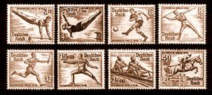 柏林奥运会邮票