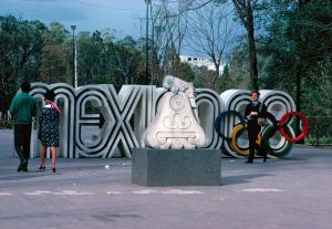 168墨西哥奥运会会徽