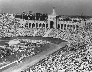 洛杉矶奥运会开幕式现场