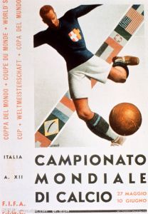 1934年意大利世界杯世界杯海报