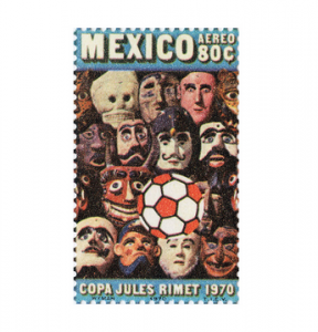 1970年墨西哥世界杯纪念邮票