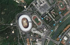 罗马奥林匹克体育场位置及周边