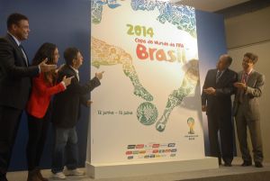 2014年巴西世界杯官方海报揭晓仪式
