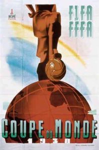 1938年法国世界杯海报