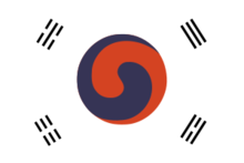 朝鲜王国、大韩帝国国旗
