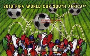 


2007年11月23日,为纪念世界杯抽签仪式在南非举行发行了 第二组邮票