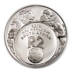 2007年南非世界杯银质纪念币