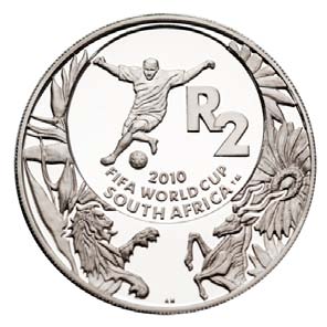 2008年南非世界杯银质纪念币
