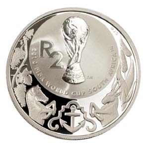  2010南非2010世界杯银质纪念币