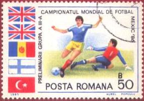 罗马尼亚，Posta Romana，1986