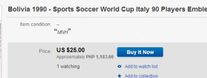 意大利世界杯邮票价格