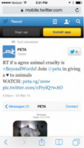 图11 PETA公益营销emoji效果截图