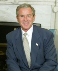乔治·W·布什的美式微笑