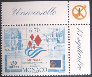 里斯本世博会纪念邮票