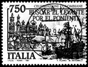 热那亚世博会邮票