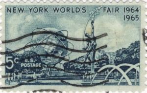 1964年美国发行纽约世博会邮票