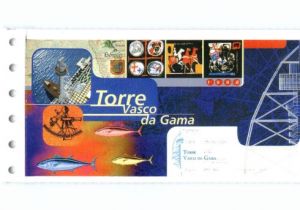 葡萄牙1998年里斯本世博会门票1