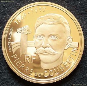阿尔贝维尔纪念币