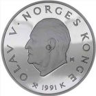 1994年冬奥会纪念币100克朗正面
